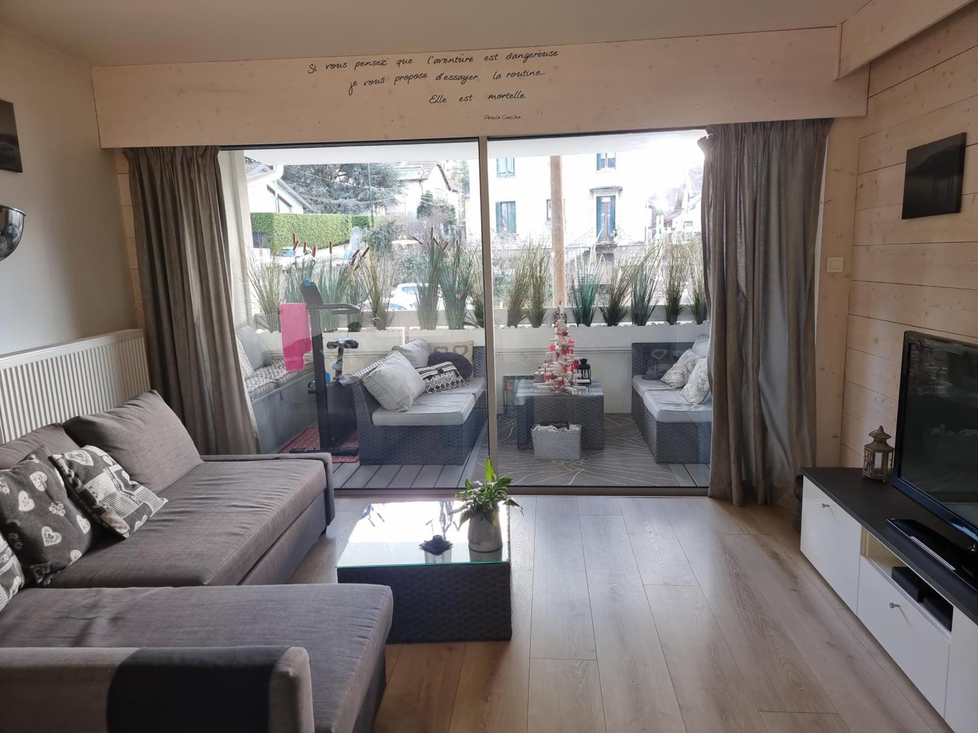 Aix Centre Cosy Calme Garage Terrasse Appartamento Aix-les-Bains