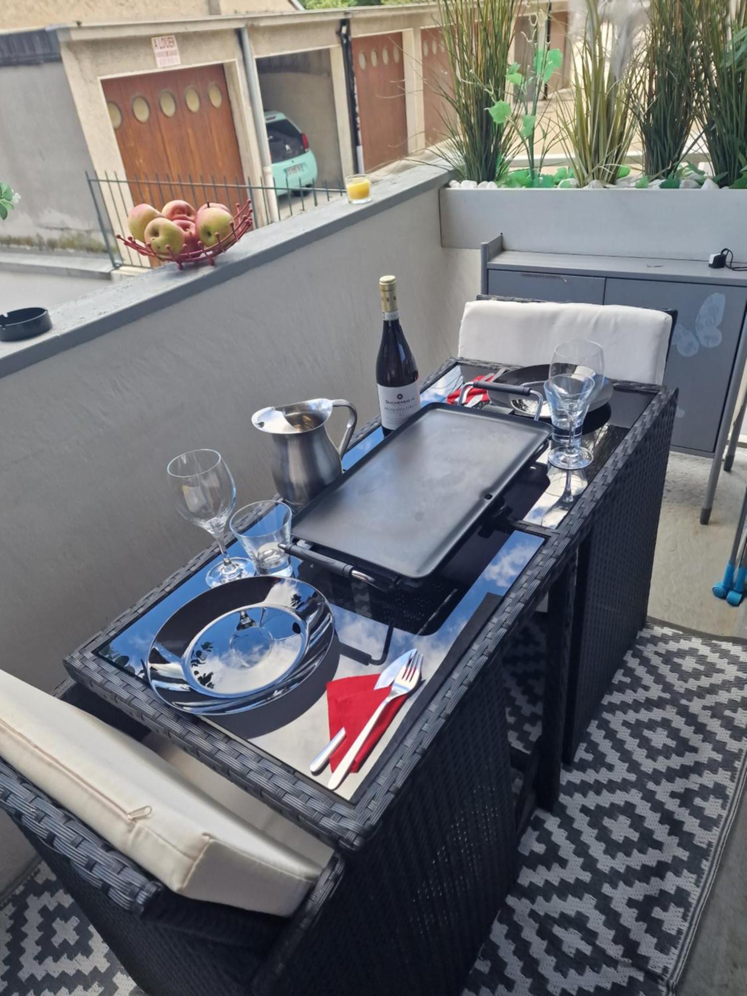 Appartamento Aix Centre Cosy Calme Garage Terrasse